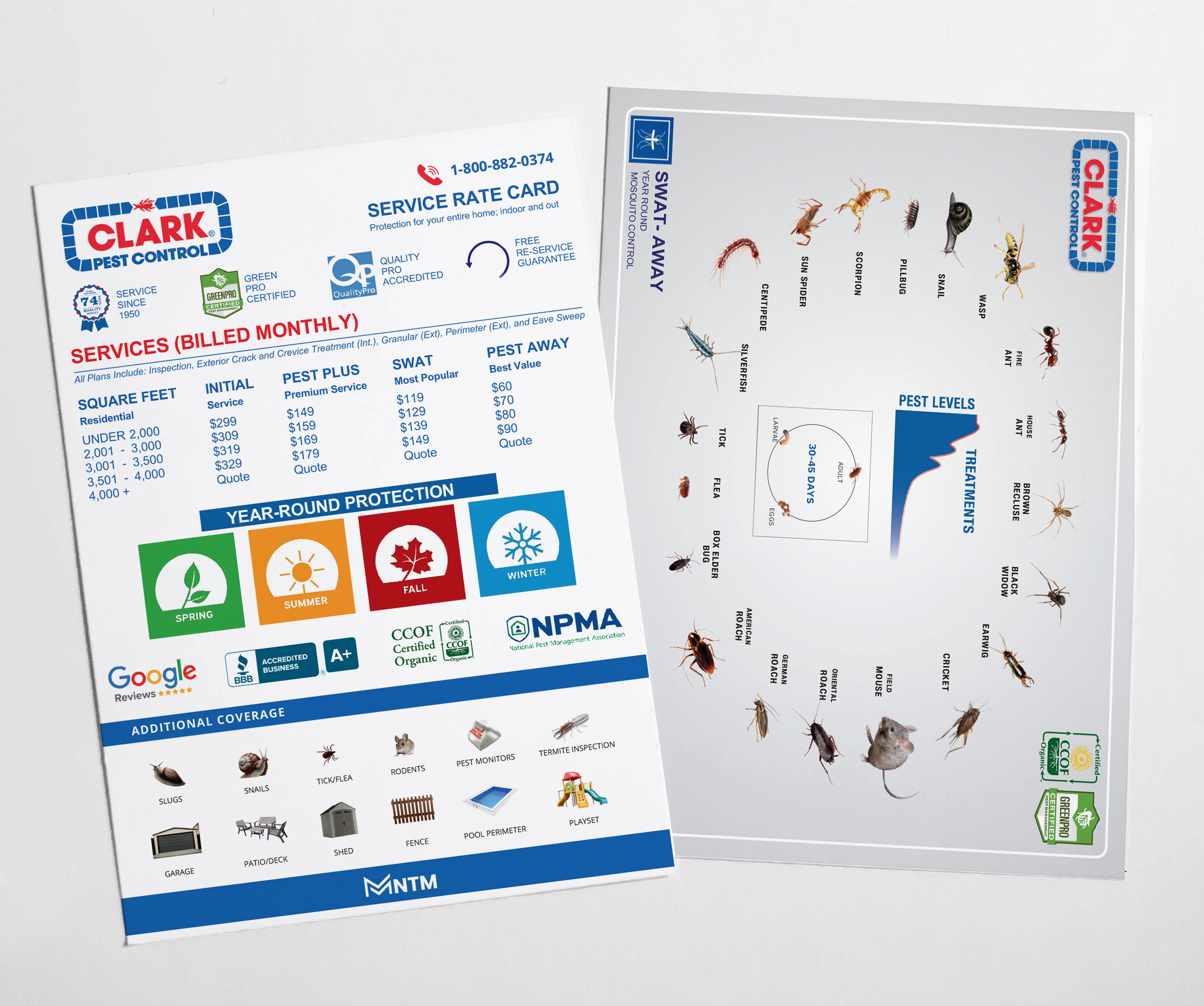 Clark pest control coupon hotsell